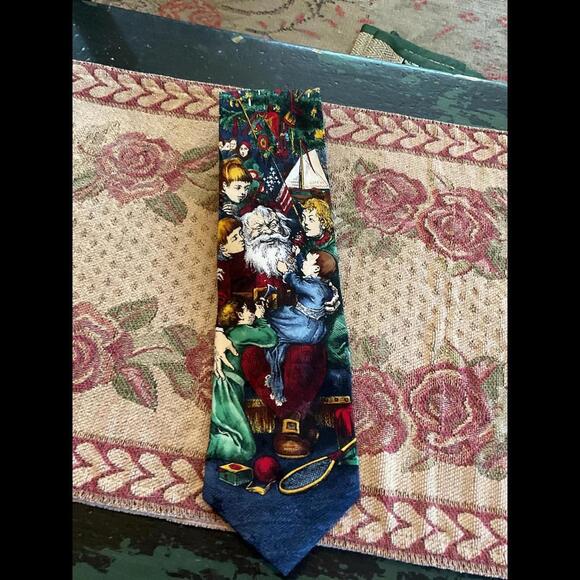 Other - Tango Santa's Fans Tie - Vintage Americana Series by Max Raab